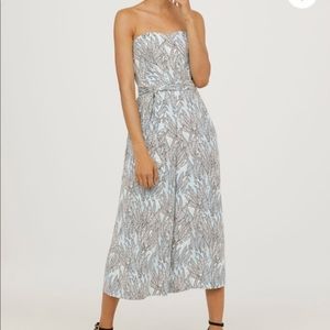 H&M palm print jumpsuit, Sz 4